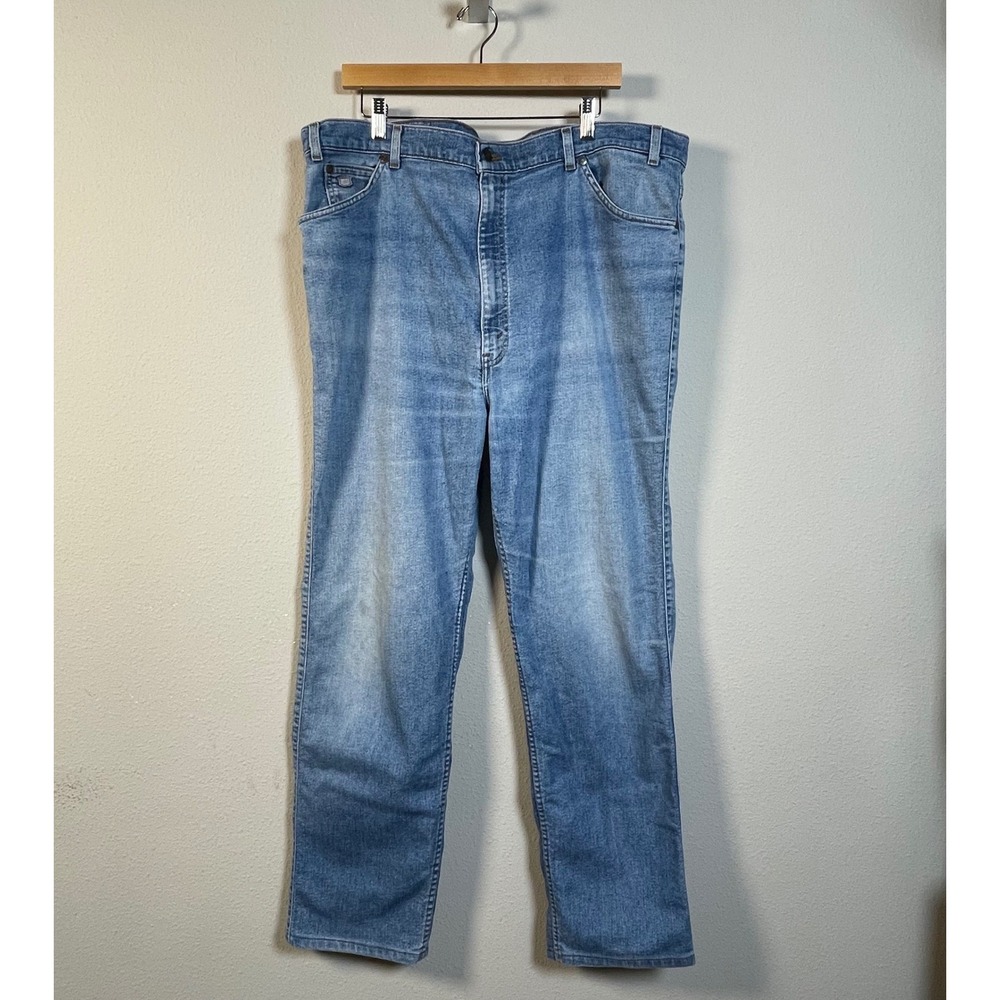 Levi's Silver Medal Jeans Mens 44X34 Light Wash Relaxed Straight Leg Denim Y2K